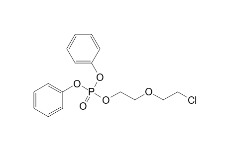 2-(2-Chloro-ethoxy)-ethyl Diphenyl Phosphate