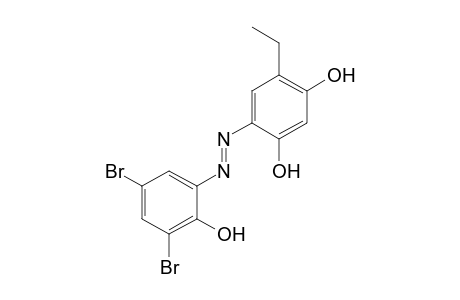 4-[(3,5-DIBROMO-2-HYDROXYPHENYL)AZO]-6-ETHYLRESORCINOL