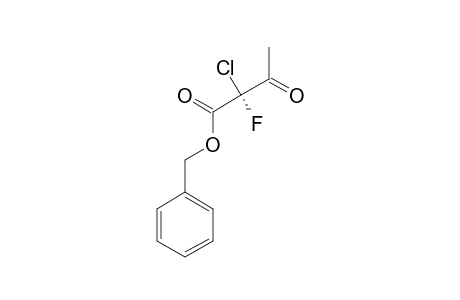 BENZYL-2-CHLORO-2-FLUORO-3-OXOBUTANOATE