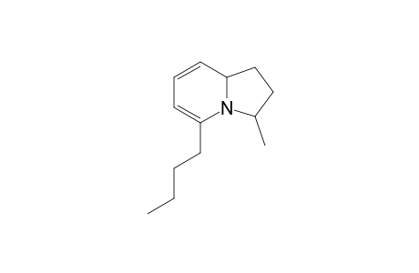 5-Butyl-3-methyl-1,2,3,8a-tetrahydroindolizine