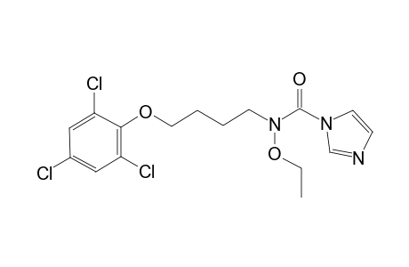 1H-Imidazole-1-carboxamide, N-ethoxy-N-[4-(2,4,6-trichlorophenoxy)butyl]-