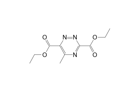 1,2,4-Triazine-3,6-dicarboxylic acid, 5-methyl-, diethyl ester