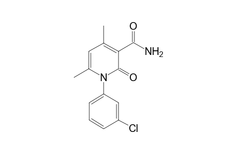 1-(3-Chlorophenyl)-2-keto-4,6-dimethyl-nicotinamide