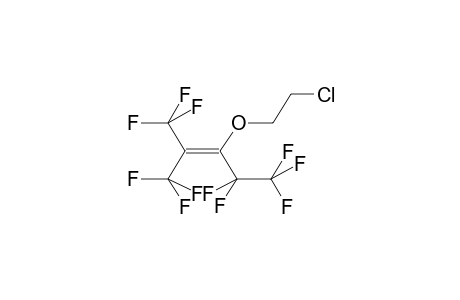 2-TRIFLUOROMETHYL-3-BETA-CHLOROETHOXY-1,1,1,4,4,5,5,5-OCTAFLUOROPENTENE-2