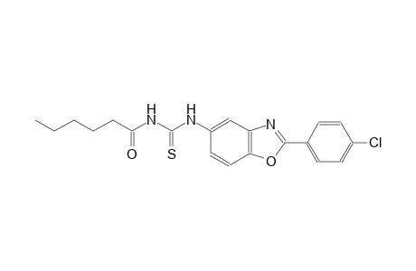N-[2-(4-chlorophenyl)-1,3-benzoxazol-5-yl]-N'-hexanoylthiourea