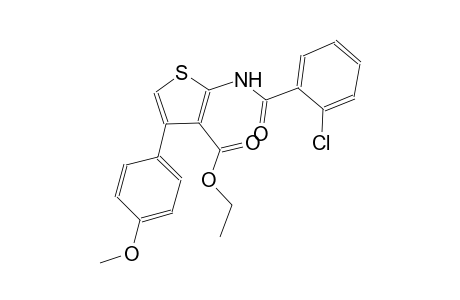 ethyl 2-[(2-chlorobenzoyl)amino]-4-(4-methoxyphenyl)-3-thiophenecarboxylate