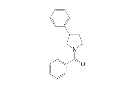 3-Phenyl-1-(phenylcarbonyl)pyrrolidine