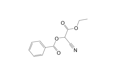 Glycolic acid, cyano-, ethyl ester, benzoate (ester)