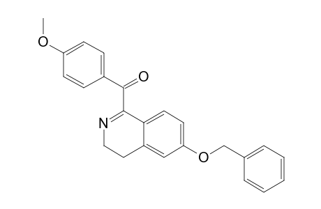 1-BENZOYL-6-BENZYLOXY-4'-METHOXY-3,4-DIHYDROISOQUINOLINE