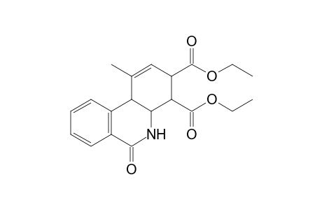 Diethyl 1-Methyl-6-oxo-3,4,4a,5,6,10b-hexahydrophenanthridine-3,4-dicarboxylate