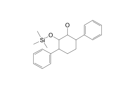 3,6-Diphenylcyclohexane-1,2-diol, tms derivative