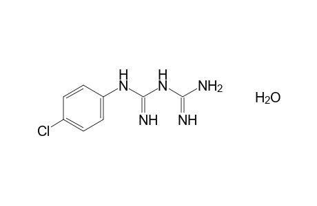 1-(p-chlorophenyl)biguanide, hydrate