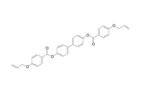 Benzoic acid, 4-(2-propenyloxy)-, ester with 1,1'-biphenyl-4,4'-diol (2:1)