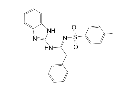 N-(1H-benzo[d]imidazol-2-yl)-2-phenyl-N'-tosylacetamidine