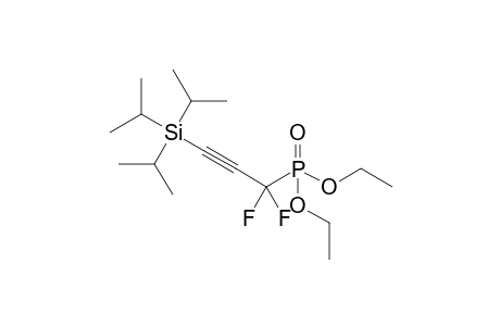 (3-diethoxyphosphoryl-3,3-difluoro-prop-1-ynyl)-triisopropyl-silane