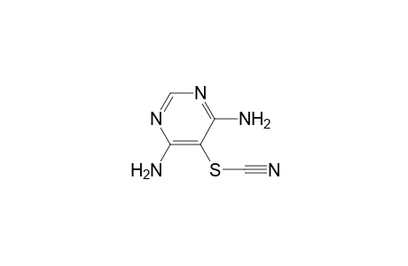 (4,6-diaminopyrimidin-5-yl) thiocyanate