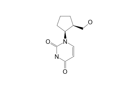 1-[(1S,2R)-2-methylolcyclopentyl]pyrimidine-2,4-quinone