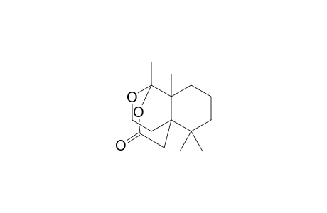 1,2,7,7-trimethyl-3-oxabicyclo[4.4.0]decane-2,6-lactone