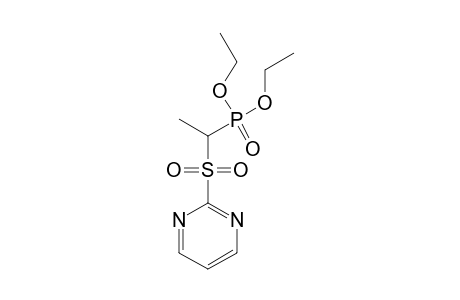 DIETHYL-1-(PYRIMIDIN-2-YLSULFONYL)-ETHYLPHOSPHONATE