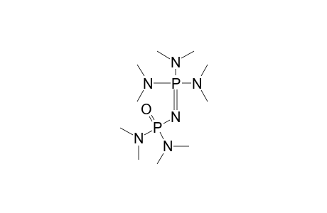 1,1,3,3,3-Pentakis(dimethylamino)-1lambda5,3lambda5-diphosphazene 1-oxide