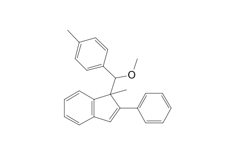 1-(Methoxy(p-tolylmethyl)-1-methyl-2-phenyl-1H-indene