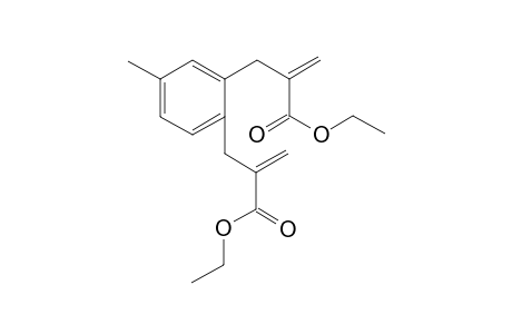 Diethyl 2,2'-((4-methyl-1,2-phenylene)bis(methylene))diacrylate