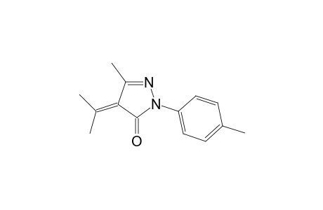 4-isopropylidene-5-methyl-2-(p-tolyl)-2-pyrazolin-3-one