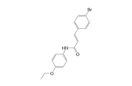 (2E)-3-(4-bromophenyl)-N-(4-ethoxyphenyl)-2-propenamide