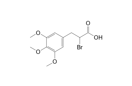 2-Bromo-3-(3',4',5'-trimethoxyphenyl)-propionic Acid