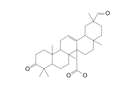 3,29-Dioxoolean-12-en-27-oic-acid