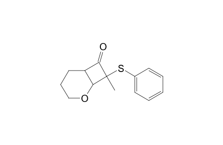 8-Methyl-exo-8-(phenylthio)-2-oxabicyclo[4.2.0]octan-7-one