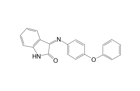 (3Z)-3-[(4-Phenoxyphenyl)imino]-1,3-dihydro-2H-indol-2-one