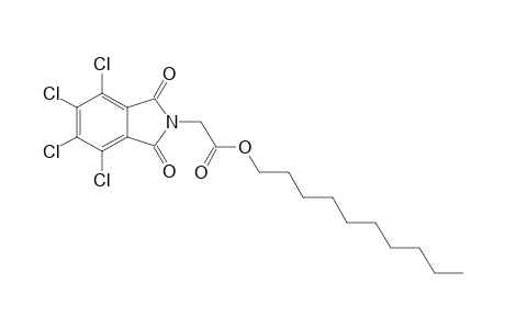 2-(4,5,6,7-tetrachloro-1,3-diketo-isoindolin-2-yl)acetic acid decyl ester