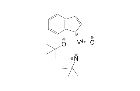 Chloro-tert-butoxo-tert-butylimido-eta5-indenylvanadium(V)
