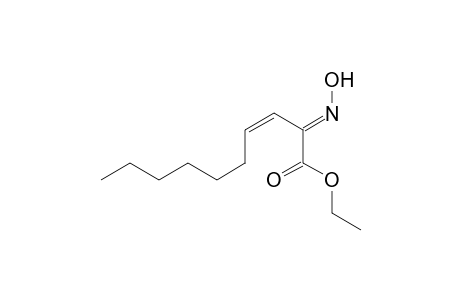 3-Decenoic acid, 2-(hydroxyimino)-, ethyl ester, (Z,E)-