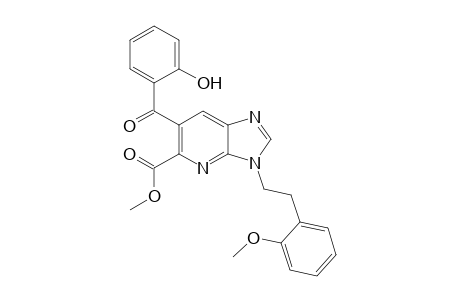 Methyl 6-(2-Hydroxybenzoyl)-3-(2-methoxyphenethyl)-3Himidazo[4,5-b]pyridine-5-carboxylate