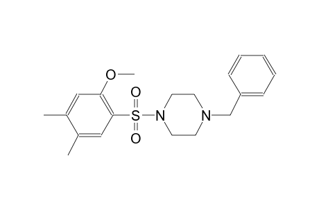 piperazine, 1-[(2-methoxy-4,5-dimethylphenyl)sulfonyl]-4-(phenylmethyl)-