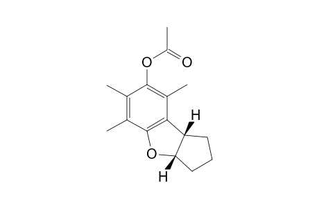 5-Acetoxy-4,6,7-trimethylcyclopentano[d]benzo[b]furan