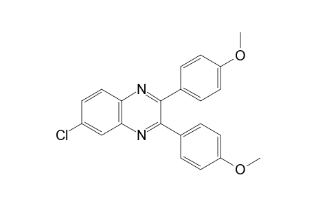 2,3-(4-methoxyphenyl)-6-chloroquinoxaline