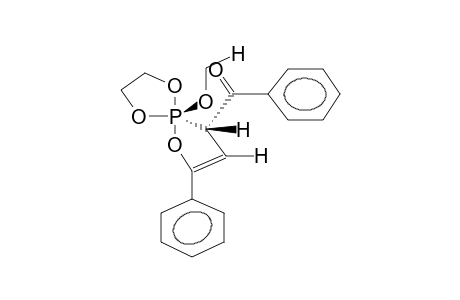 2-METHOXY-2,2-ETHYLENEDIOXY-3-BENZOYL-5-PHENYL-1,2-OXAPHOSPHOL-4-ENE