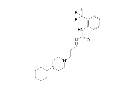 urea, N-[3-(4-cyclohexyl-1-piperazinyl)propyl]-N'-[2-(trifluoromethyl)phenyl]-