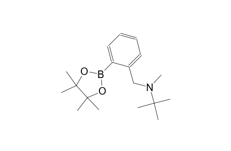 benzenemethanamine, N-(1,1-dimethylethyl)-N-methyl-2-(4,4,5,5-tetramethyl-1,3,2-dioxaborolan-2-yl)-