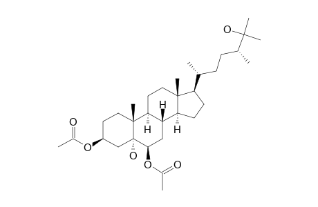 (24S)-ERGOSTANE-3-BETA,5-ALPHA,6-BETA,25-TETRAOL-3,6-DIACETATE