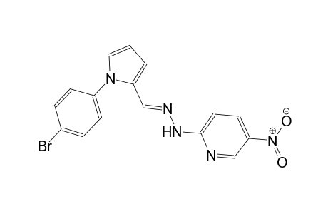 1-(4-bromophenyl)-1H-pyrrole-2-carbaldehyde (5-nitro-2-pyridinyl)hydrazone