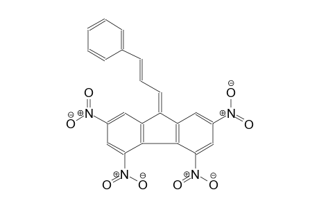 9H-fluorene, 2,4,5,7-tetranitro-9-[(2E)-3-phenyl-2-propenylidene]-