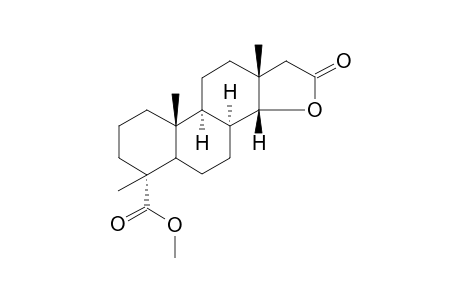 4.alpha.-(Methoxycarbonyl)-4.beta.-methyl-15-oxa-8.alpha.,14.beta.-androstan-16-one