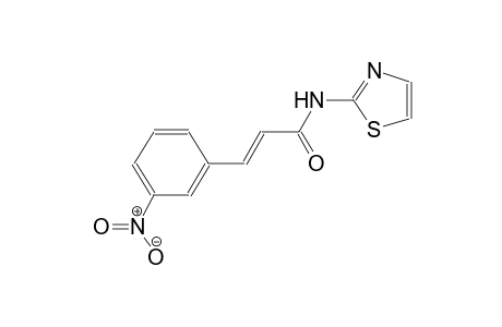 (2E)-3-(3-nitrophenyl)-N-(1,3-thiazol-2-yl)-2-propenamide