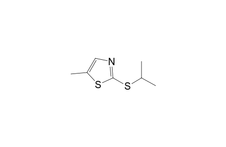 2-Isopropylsulfanyl-5-methylthiazole