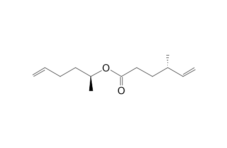 (S)-Hex-5-en-2-yl (S)-4-methylhex-5-enoate