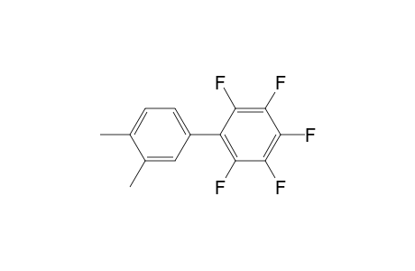 1-(3,4-dimethylphenyl)-2,3,4,5,6-pentafluoro-benzene